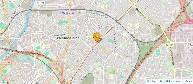 localisation de l'entreprise SCI KYRIEP  MARCQ-EN-BARUL