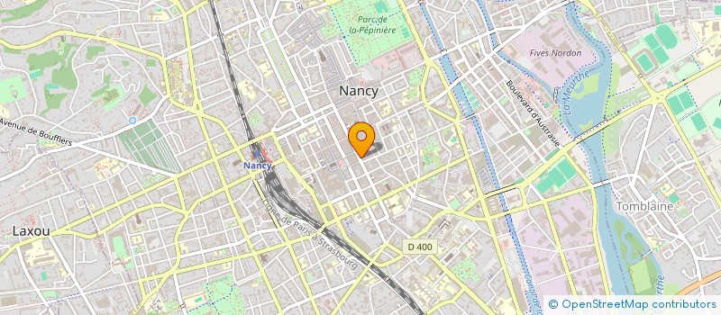 localisation de l'entreprise SCI KYRIOS  NANCY