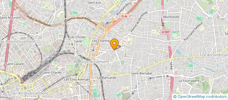 localisation de l'entreprise SCI KYRN à MARSEILLE