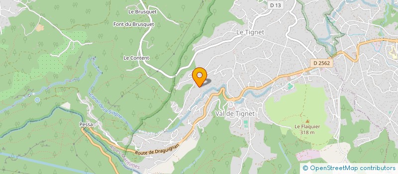 localisation de l'entreprise SCI KYRNEA 2A à LE TIGNET