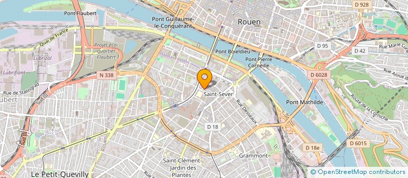 localisation de l'entreprise SCI KYSSB à ROUEN