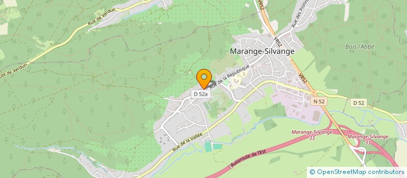 localisation de l'entreprise SCI KYUBIKO  MARANGE-SILVANGE