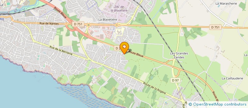 localisation de l'entreprise SCI KYWENN  PORNIC