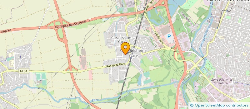 localisation de l'entreprise SCI KZ IMMO  ERSTEIN