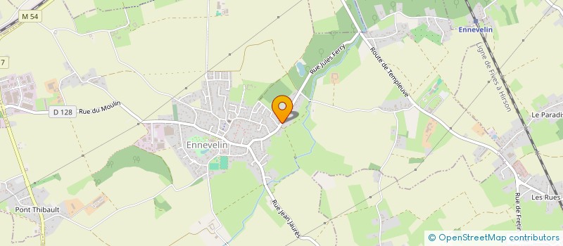 localisation de l'entreprise SCI KZK à ENNEVELIN