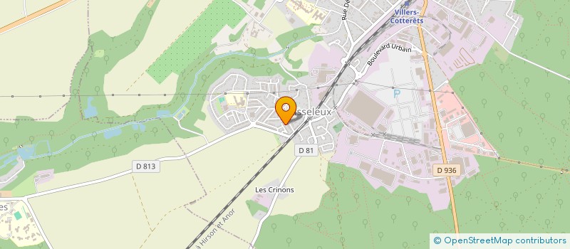 localisation de l'entreprise SCI KZR à VILLERS-COTTERETS