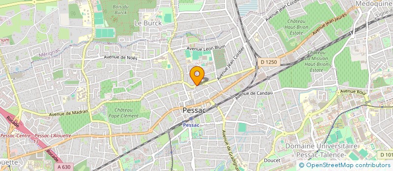 localisation de l'entreprise SCI L 93 à PESSAC