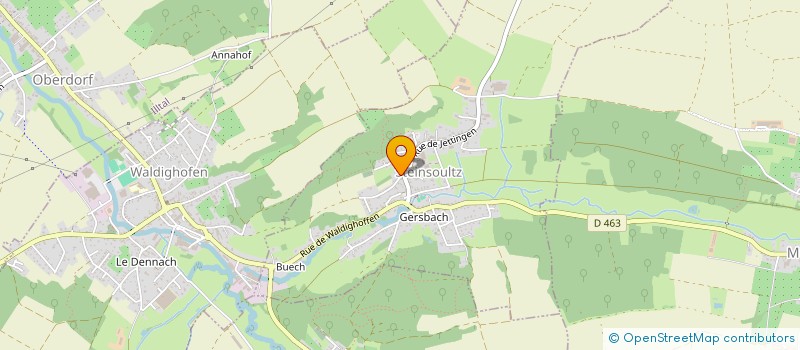 localisation de l'entreprise SCI L.A.  STEINSOULTZ