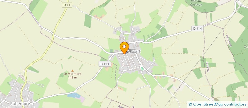 localisation de l'entreprise SCI L.A.A.C.  HERISSART