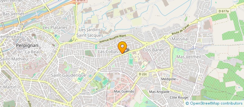 localisation de l'entreprise SCI L.A.C à PERPIGNAN