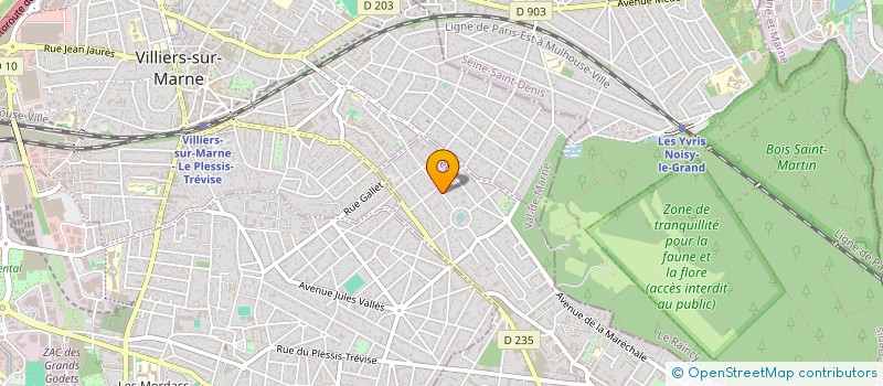 localisation de l'entreprise SCI L.A. LOC à LE PLESSIS-TREVISE