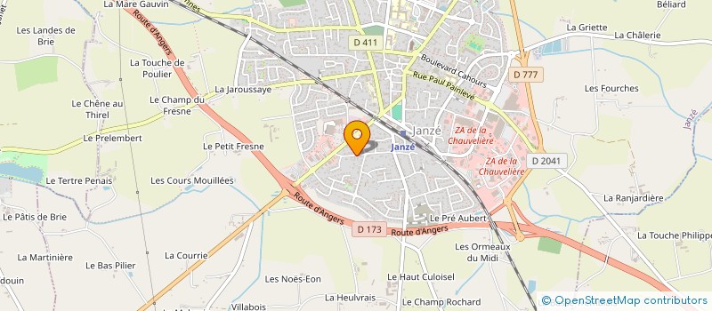 localisation de l'entreprise SCI L.A.M  JANZE