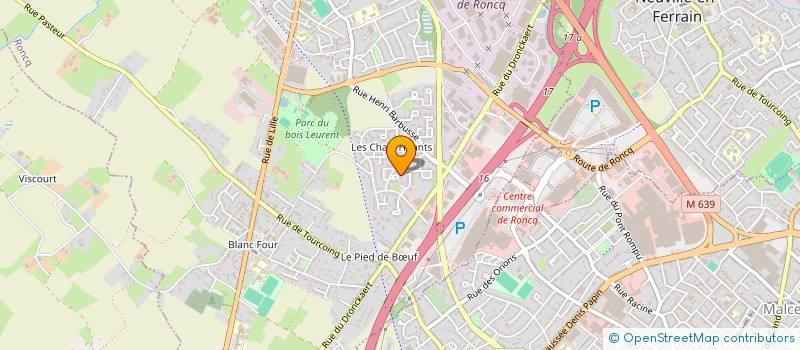 localisation de l'entreprise SCI L.A.Y. INVEST à RONCQ