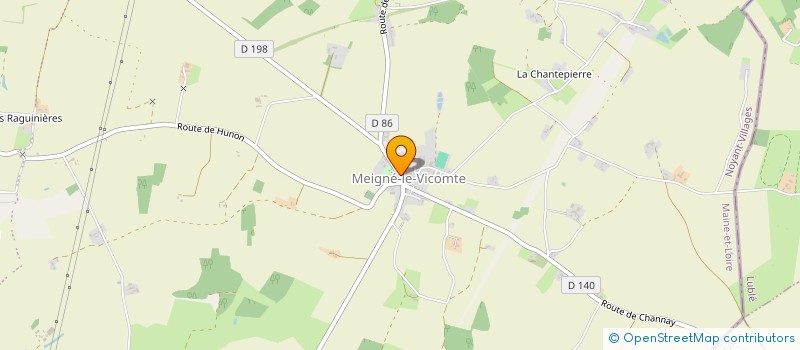 localisation de l'entreprise SCI L'ABATTOIR  NOYANT-VILLAGES