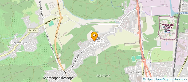 localisation de l'entreprise SCI L'ABBAYE  MARANGE-SILVANGE