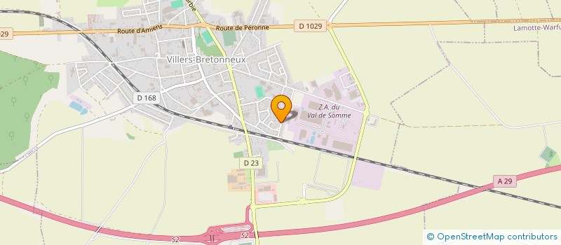 localisation de l'entreprise SCI L ABBAYE à VILLERS-BRETONNEUX