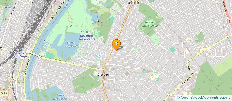 localisation de l'entreprise SCI L'ABBAYE à DRAVEIL