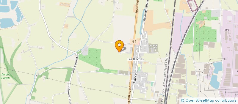 localisation de l'entreprise SCI L ABEILLE à PIERRELATTE