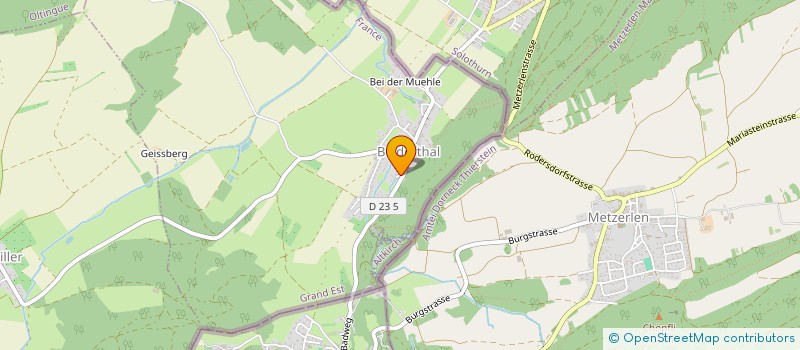 localisation de l'entreprise SCI L'ABEILLE  BIEDERTHAL