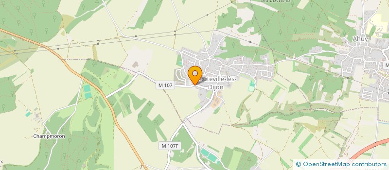 localisation de l'entreprise SCI L'ABEILLE  HAUTEVILLE-LES-DIJON