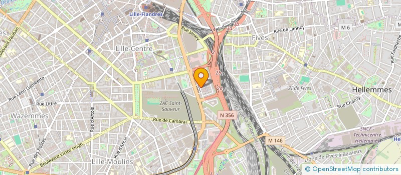 localisation de l'entreprise SCI L'ABEILLE à LILLE