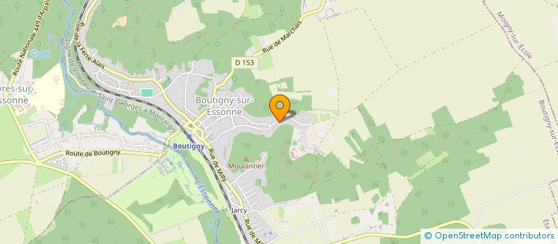 localisation de l'entreprise SCI L'ABEILLE GATINAISE à BOUTIGNY-SUR-ESSONNE