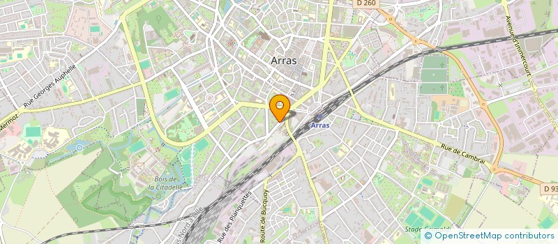 localisation de l'entreprise SCI L'ABEL MAISON à ARRAS