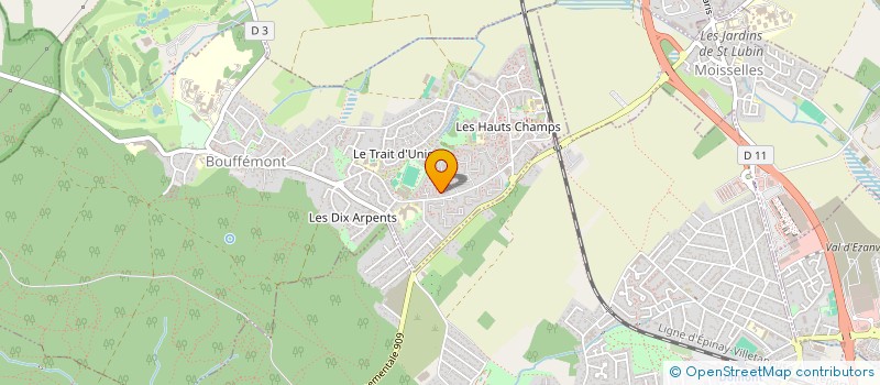 localisation de l'entreprise SCI L'ABONDANCE  BOUFFEMONT