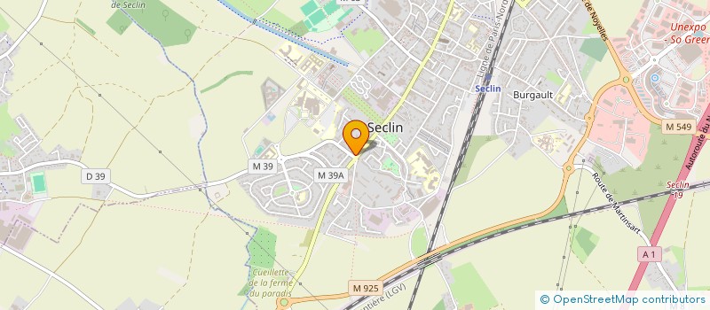 localisation de l'entreprise SCI L'ABREUVOIR à SECLIN