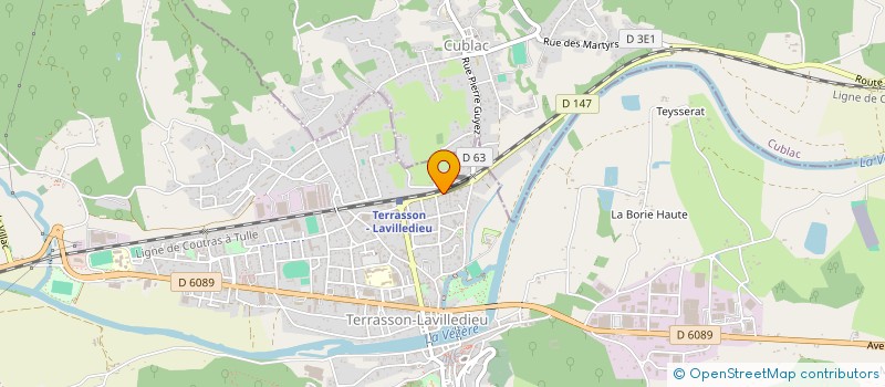 localisation de l'entreprise SCI L'ABRI  COLY-SAINT-AMAND