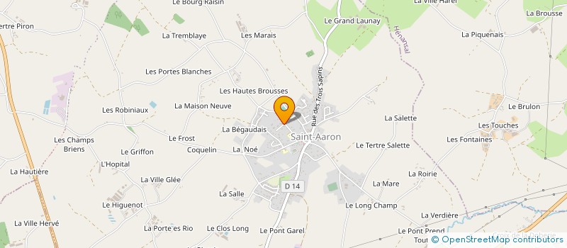 localisation de l'entreprise SCI L ABRI DES FLOTS  LAMBALLE-ARMOR