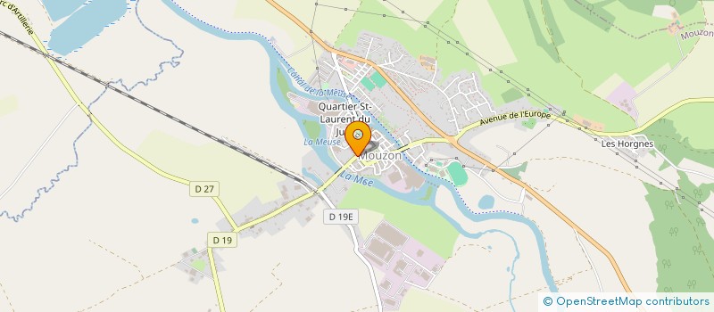 localisation de l'entreprise SCI L'ABRI DES NOTRES  MOUZON