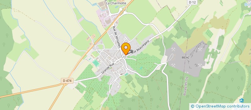 localisation de l'entreprise SCI L'ABSOLUT  GY