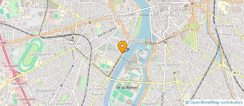 localisation de l'entreprise SCI L'ACACIA à TOULOUSE