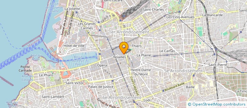 localisation de l'entreprise SCI L'ACADEMIE DE NOAILLES à MARSEILLE