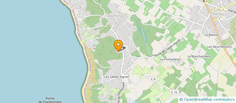 localisation de l'entreprise SCI L'ACCOLADE OLERON  SAINT GEORGES D'OLERON