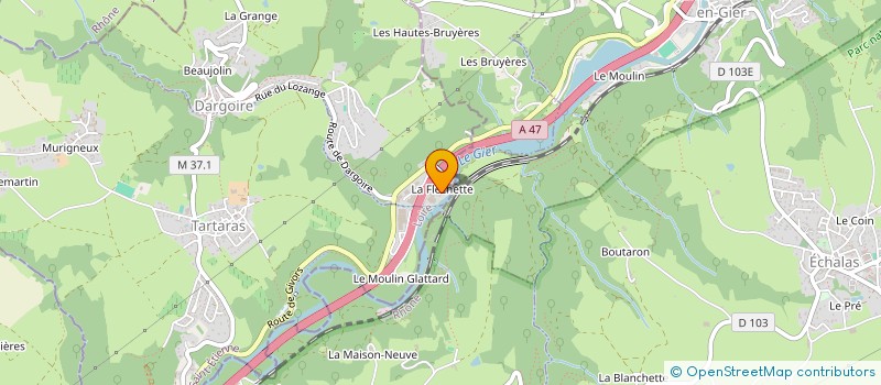 localisation de l'entreprise SCI L'ACCORD  DARGOIRE