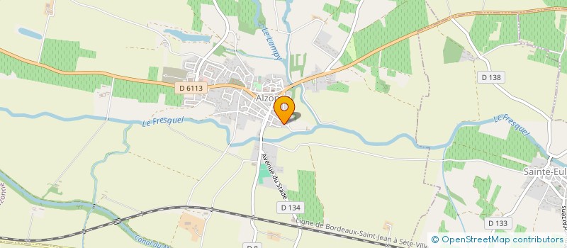 localisation de l'entreprise SCI L'ACETYLENE  ALZONNE