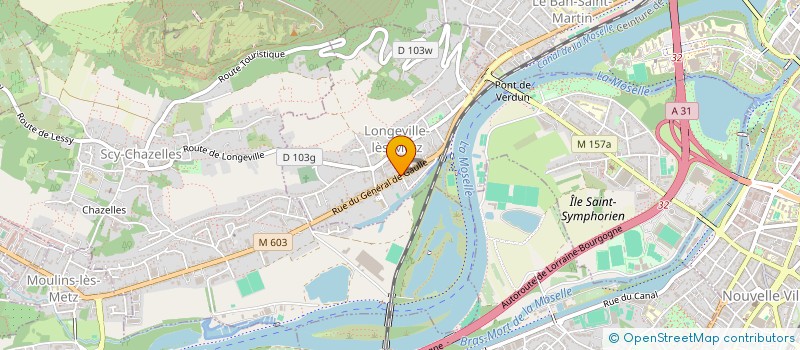 localisation de l'entreprise SCI L ACONIT à LONGEVILLE-LES-METZ