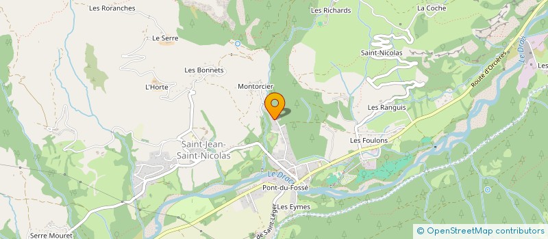localisation de l'entreprise SCI L'ADOUE à SAINT-JEAN-SAINT-NICOLAS