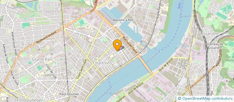 localisation de l'entreprise SCI L'ADR  BORDEAUX