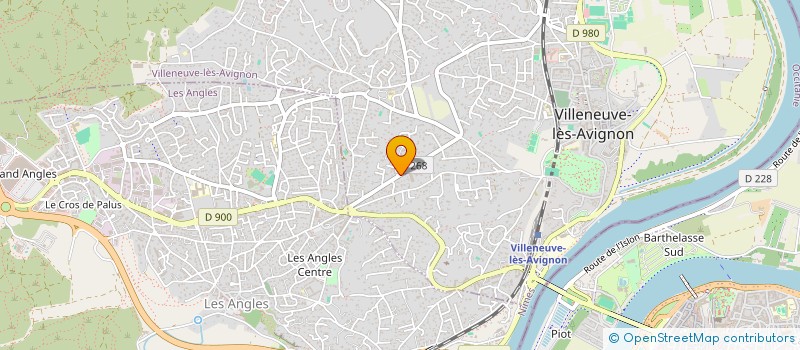 localisation de l'entreprise SCI L'AFRICAINE  VILLENEUVE-LES-AVIGNON