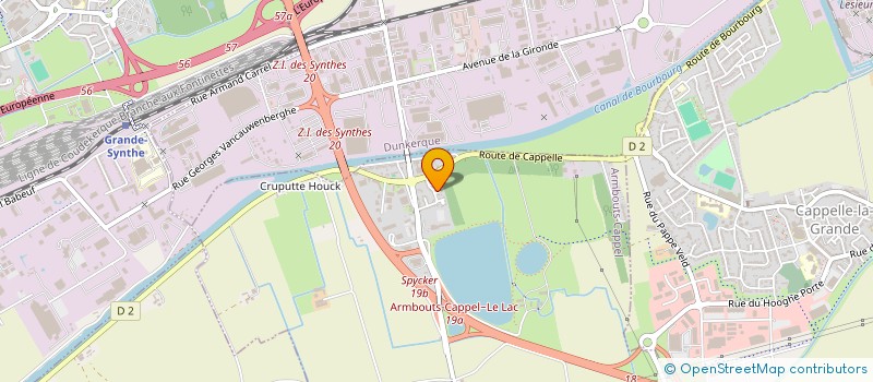 localisation de l'entreprise SCI L AGATHOISE  ARMBOUTS-CAPPEL