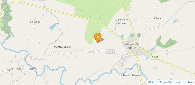 localisation de l'entreprise SCI L'AGE à TERSANNES
