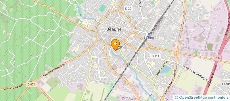 localisation de l'entreprise SCI L'AGE D'OR DE DAMMARIE-LES-LYS à BEAUNE