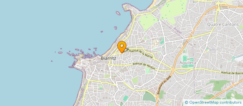 localisation de l'entreprise SCI L'AGENCE à BIARRITZ