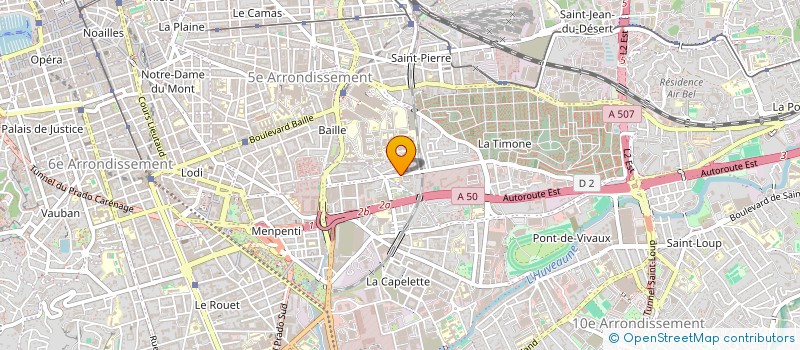 localisation de l'entreprise SCI L'AGNATA à MARSEILLE