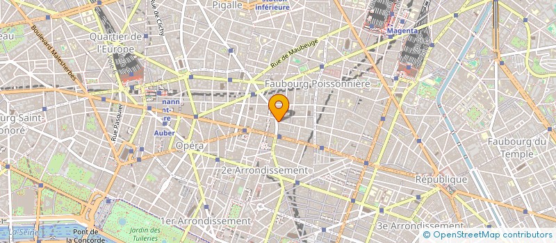 localisation de l'entreprise SCI L AGNEAU D OR à PARIS