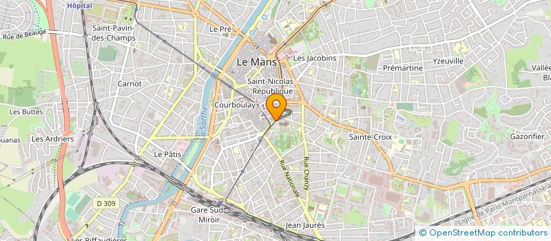 localisation de l'entreprise SCI L'AIGLE à LE MANS