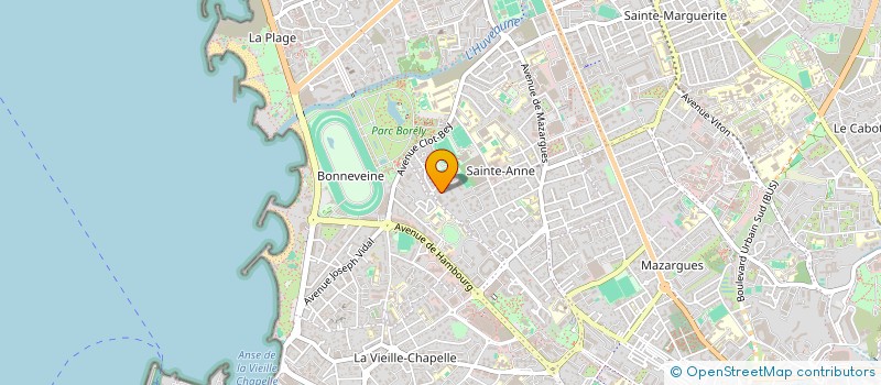 localisation de l'entreprise SCI L'AIGLON à MARSEILLE